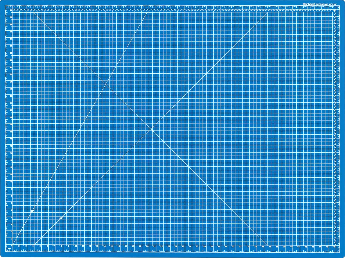 Dahle Vantage 10670 Premium Self-Healing Cutting Mat, 9"x12", 1/2" Grid, 5 Layers for Max Healing, Perfect for Crafts & Sewing, Black