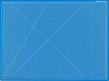 Dahle Vantage 10670 Premium Self-Healing Cutting Mat, 9"x12", 1/2" Grid, 5 Layers for Max Healing, Perfect for Crafts & Sewing, Black