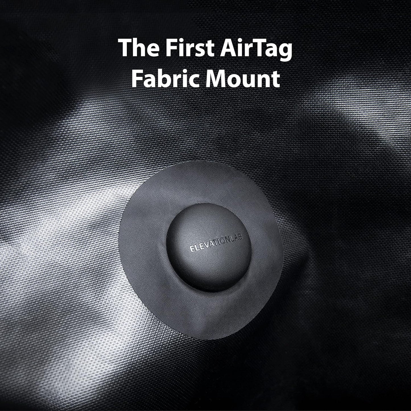 Elevation Lab AirTag Fabric Mount - TagVault™ - The First AirTag Fabric Mount | Secure & Discreet | for Luggage, Purses, Backpacks, & Jackets (4 Pack)