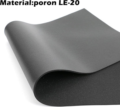 HONKID Keyboard Foam, Sound Dampening Foam for Mechanical Keyboard Bottom, Made of LE-20 Poron, Black (H 2mm)
