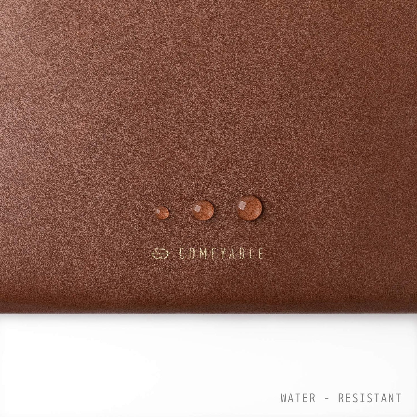 Comfyable Slim Protective Laptop Sleeve Compatible with 13/14 Inch MacBook Air & MacBook Pro M5/M4/M3/M2 Pro/Max 2026, Mac Travel Case, Laptop Pouch, Slim PU Leather Cover, Brown