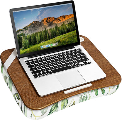 LAPGEAR Designer Lap Desk with Phone Holder and Device Ledge - Arrow Stripes - Fits up to 15.6 Inch Laptops - Style No. 45411