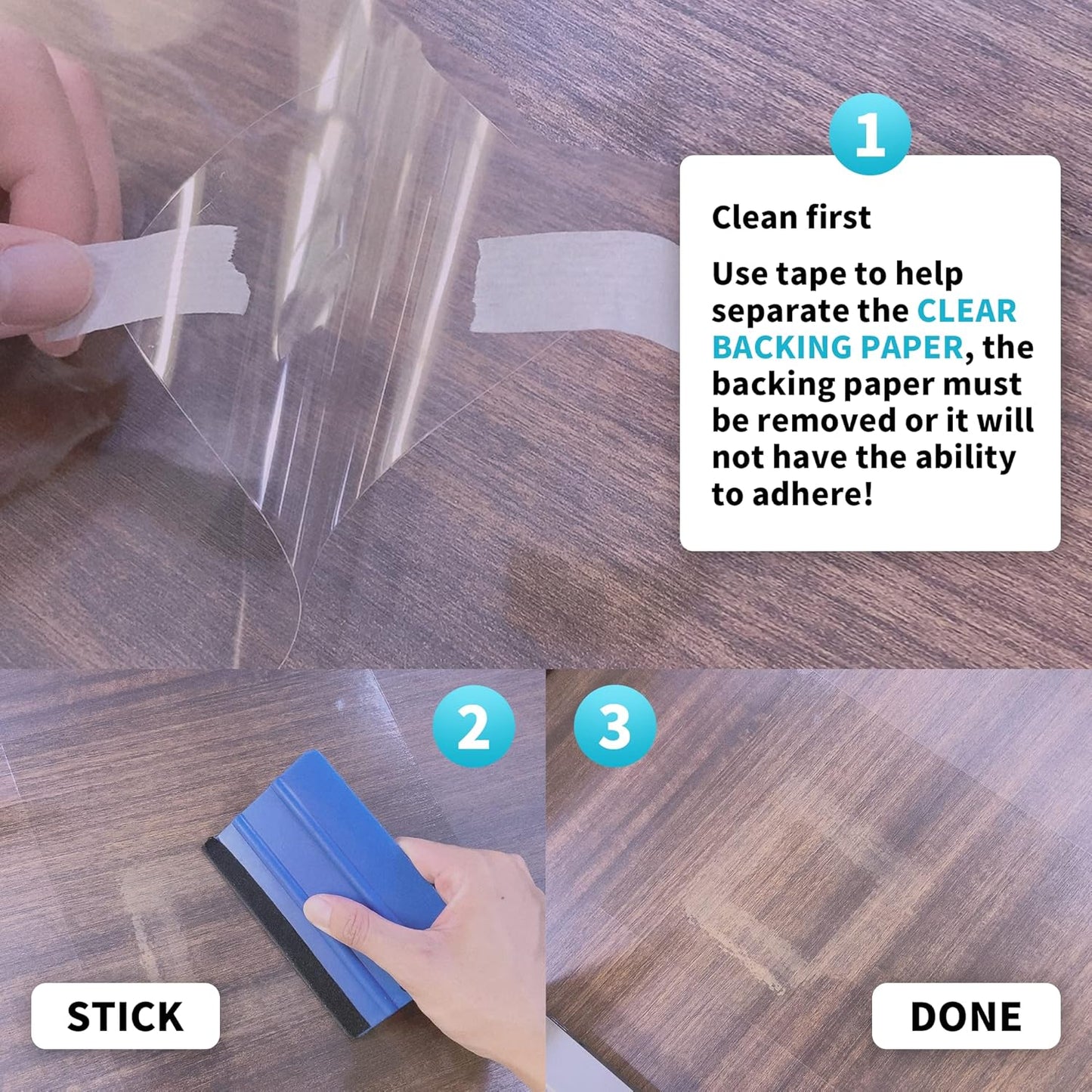 Dry Erase Board Sticker- Whiteboard Stickers-8.27''x11.69'' Removable Dry Erase Sheets- Fridge Dry Erase Paper for Wall/Desk/Refrigerator/Door/Locker/Home/Office/Classroom (White-2Pcs)