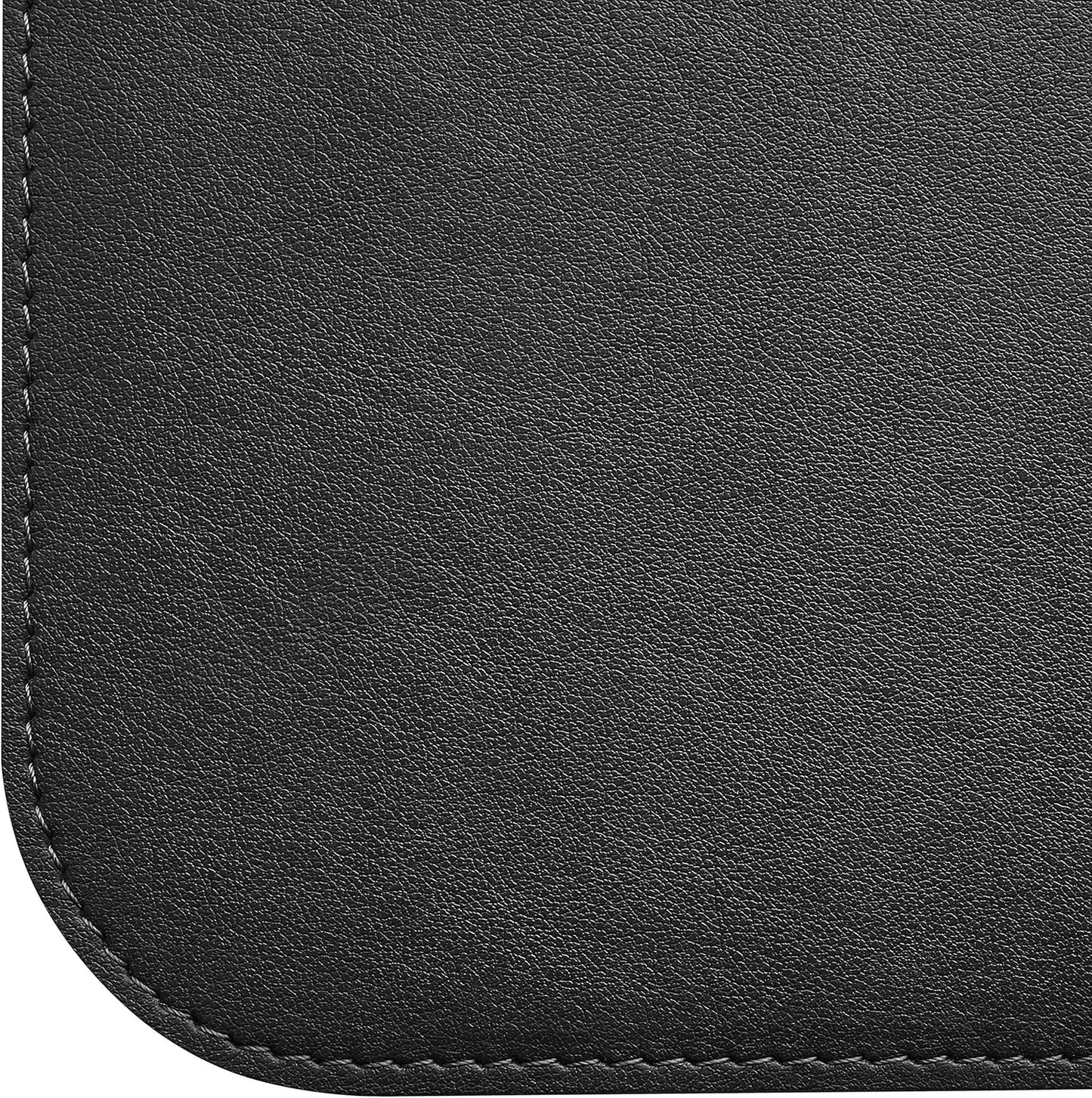 Gallaway Leather Desk Mat, Office Writing Desk Pad, Large 36" x 17" Dark Brown, for Top of Desks, Gift Ready Elegant Computer Desk Cover Protector PU Leather