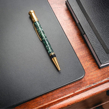 Dacasso Leather Desk Pad Without Side Rails