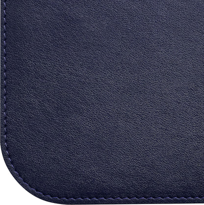 Gallaway Leather Desk Mat, Office Writing Desk Pad, Large 36" x 17" Dark Brown, for Top of Desks, Gift Ready Elegant Computer Desk Cover Protector PU Leather